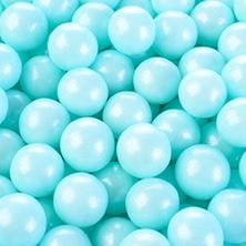 Picture of BABY BLUE SUGAR PEARLS 4MM EDIBLE SPRINKLES X 50G